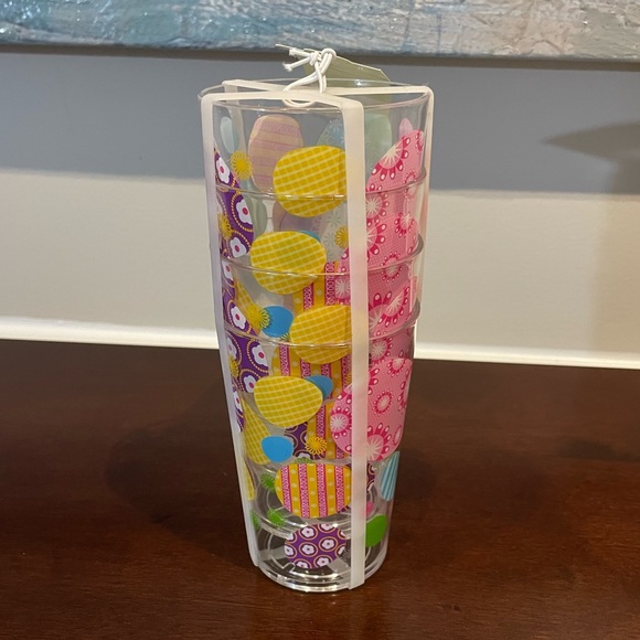 Pier 1 Acrylic Easter Juice Cups - Picture 3 of 5